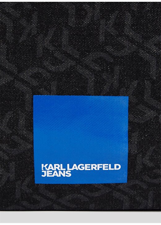 Karl Lagerfeld Jeans Siyah Kadın 59X35x23 Cm Omuz Çantası 236J3024120 2