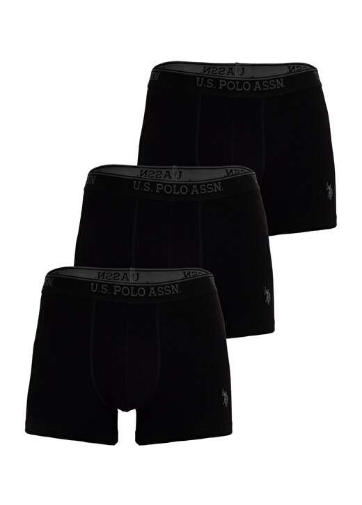 U.S. Polo Assn. Siyah Erkek Boxer I081SZ0IA.000.3BDZS 1