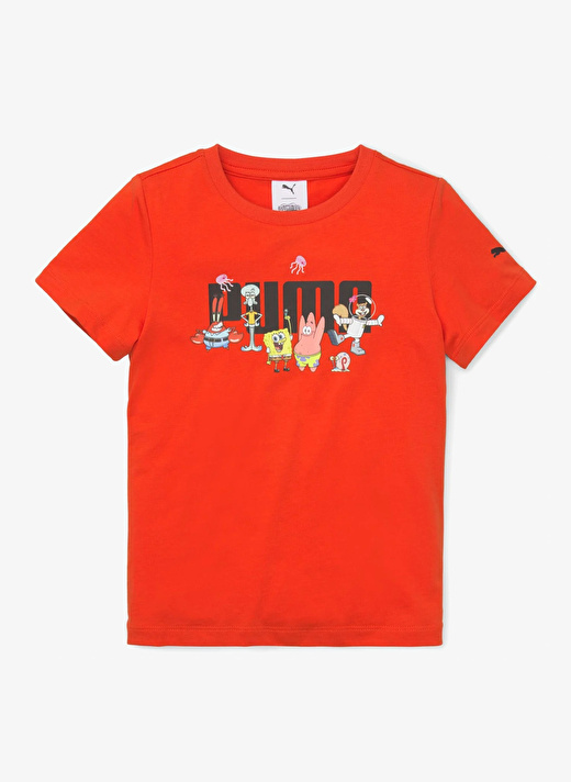 Puma Kırmızı Erkek Çocuk T-Shirt  2