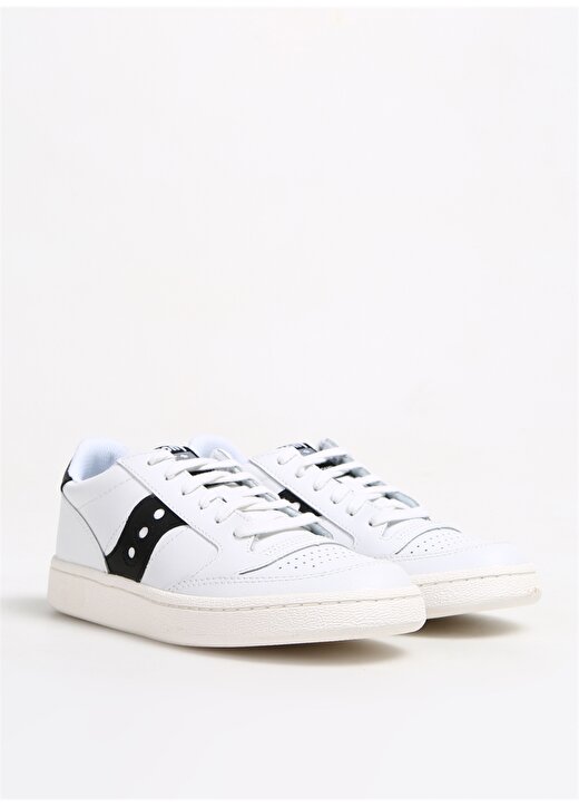 Saucony Beyaz - Siyah Kadın Deri Sneaker S70759-1 2