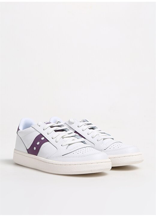 Saucony Beyaz - Mor Kadın Deri Sneaker S60759-10 2