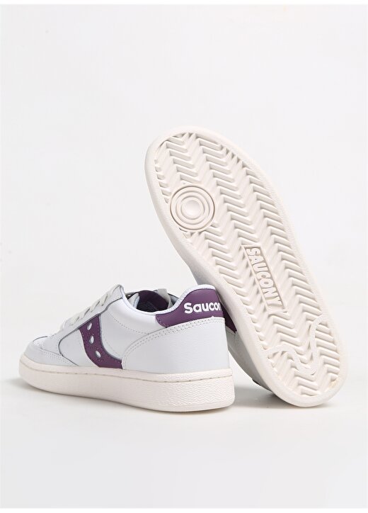 Saucony Beyaz - Mor Kadın Deri Sneaker S60759-10 4