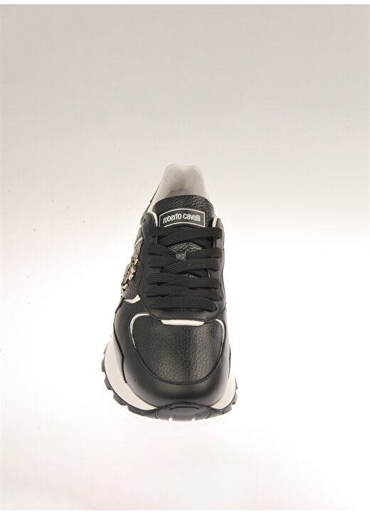 Roberto Cavalli Siyah Erkek Deri Sneaker 20734 3