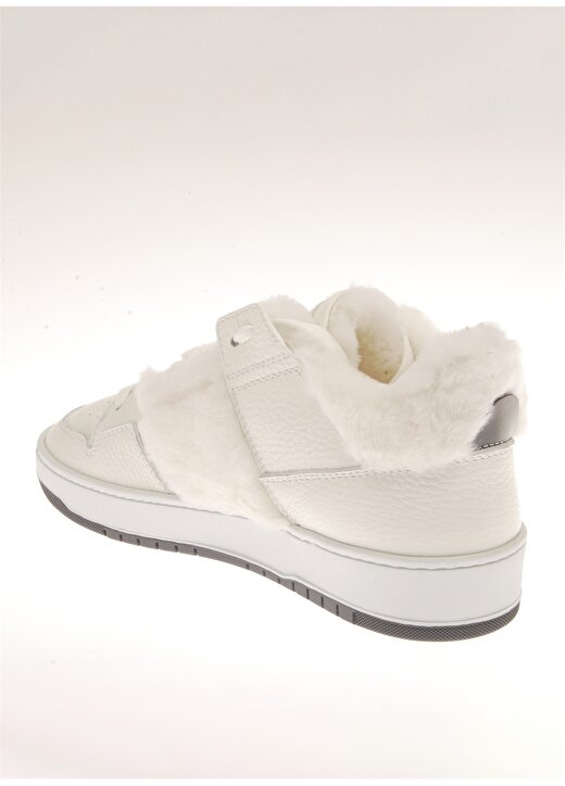 Roberto Cavalli Beyaz Kadın Deri Sneaker 20634/MA 4