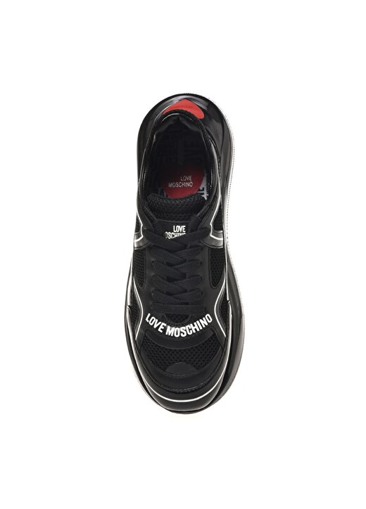 Love Moschino Siyah - Beyaz Kadın Sneaker JA15016G1HIQ500A 3