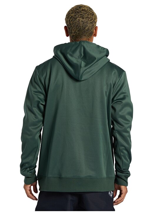 Dc Yeşil Erkek Kapüşon Yaka Uzun Baskılı Sweatshirt ADYFT03374_SNOWSTAR 2