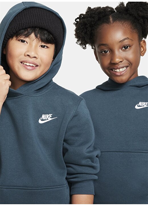 Nike Petrol Erkek Çocuk Sweatshirt 3
