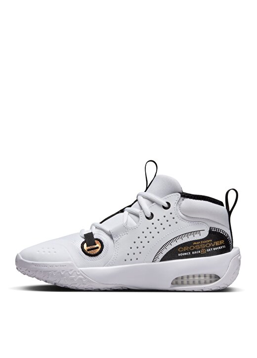 Nike Beyaz Erkek Çocuk Basketbol Ayakkabısı FB2689-100 NIKE AIR ZOOM CROSSOVER 2