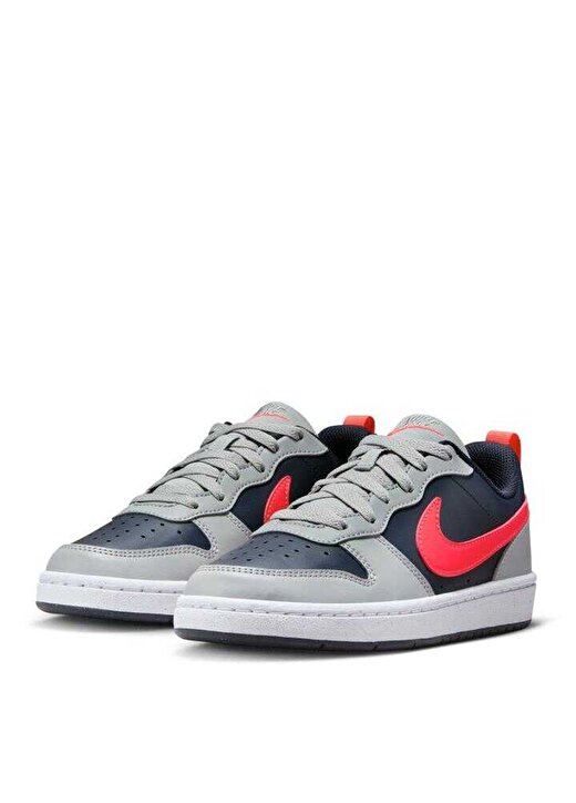 Nike Gri - Kırmızı - Siyah Erkek Çocuk Yürüyüş Ayakkabısı 4