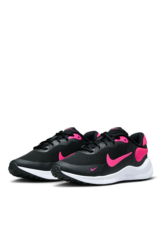 Nike Siyah - Pembe Kız Çocuk Yürüyüş Ayakkabısı FB7689-002 NIKE REVOLUTION 7 (GS) 3