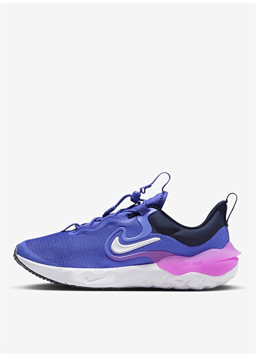 Nike Pembe - Mavi Kız Çocuk Yürüyüş Ayakkabısı 2