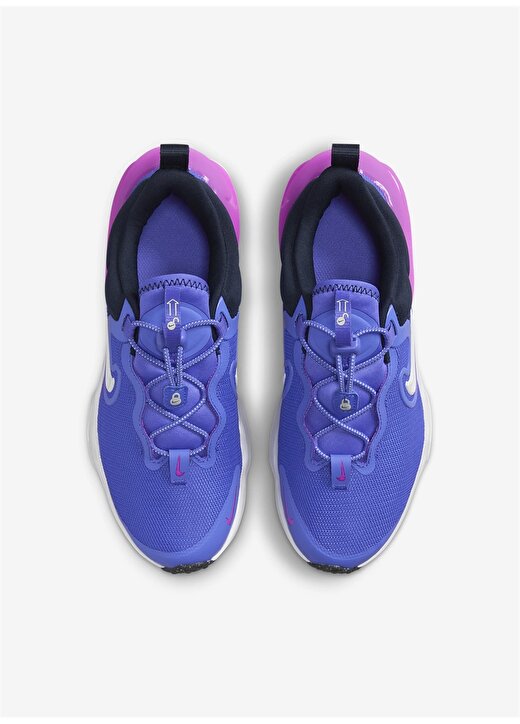 Nike Pembe - Mavi Kız Çocuk Yürüyüş Ayakkabısı 4