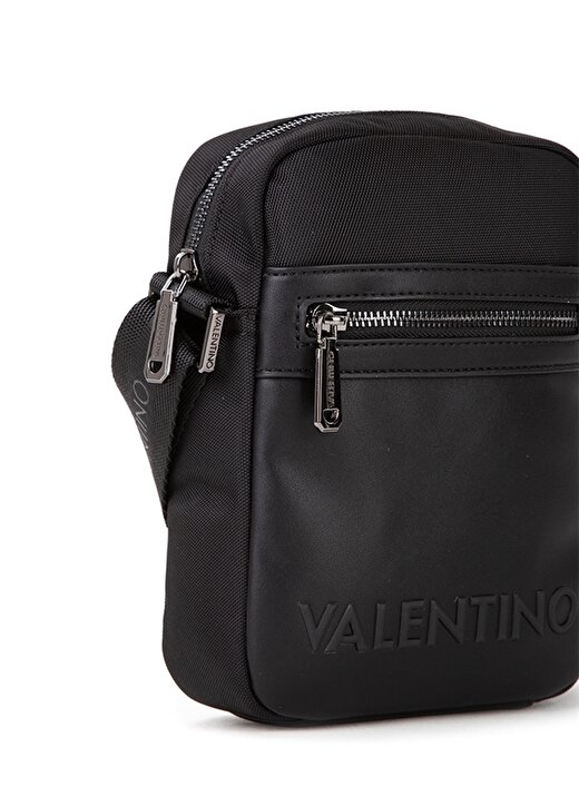 Valentino Siyah Erkek 16X21x6 Cm Postacı Çantası VBS7C322 4