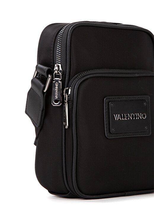 Valentino Siyah Erkek 16X21x7 Cm Postacı Çantası VBS7C813 4