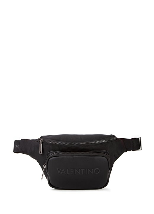 Valentino Siyah Erkek 42X10x19 Cm Bel Çantası VBS7C328 3