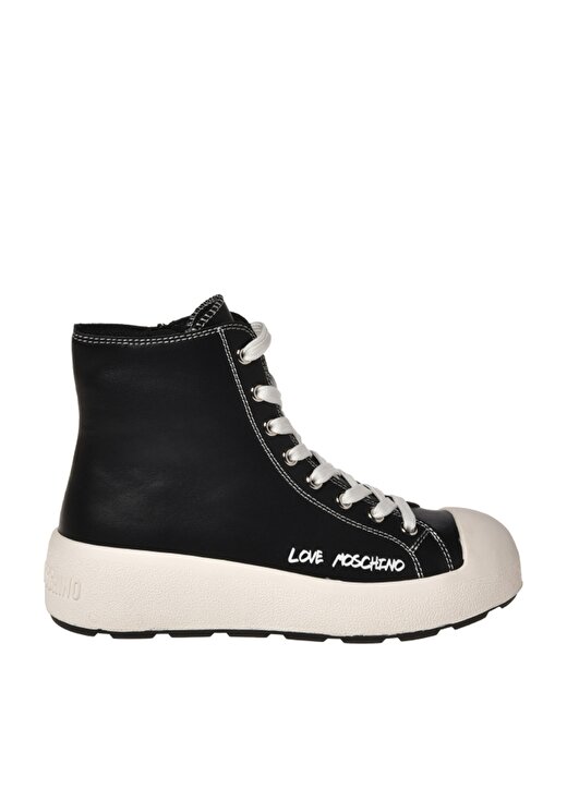 Love Moschino Siyah - Beyaz Kadın Sneaker JA15875G0HIA000A 1