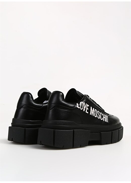Love Moschino Siyah - Beyaz Kadın Sneaker JA15666G1HIA0000 3