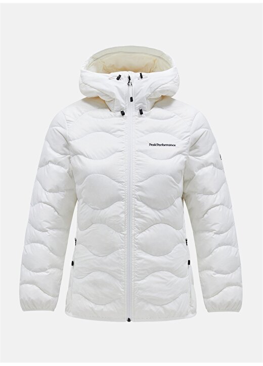 Peak Performance Beyaz Kadın Kapüşon Yaka Mont G77852200_W Helium Down Hood Jacket 1
