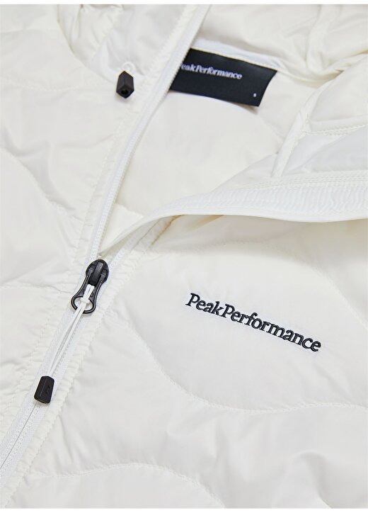 Peak Performance Beyaz Kadın Kapüşon Yaka Mont G77852200_W Helium Down Hood Jacket 4