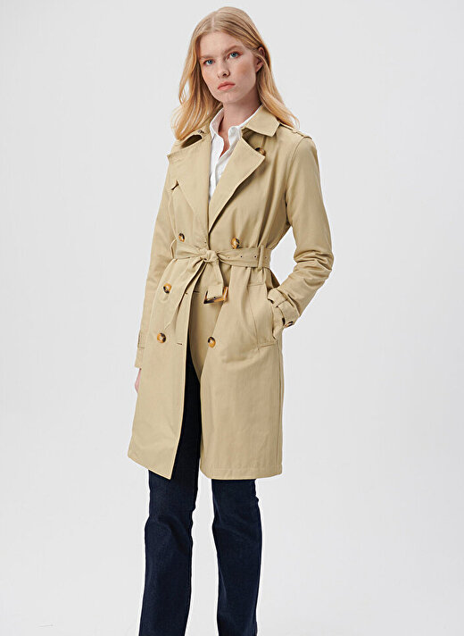 Mavi Bej Kadın Trençkot M110879-33270-TRENCHCOAT 2