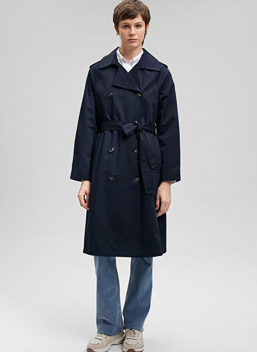 Mavi Mavi Kadın Trençkot M1110386-86666-KADIN TRENCHCOAT 4