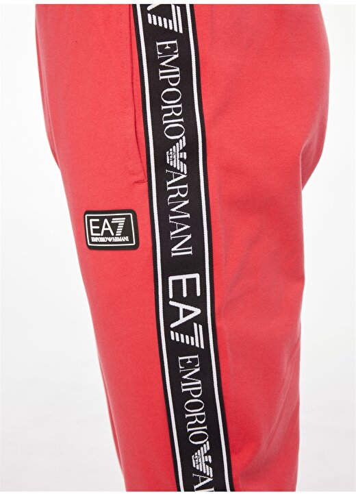 EA7 Normal Bel Normal Paça Slim Fit Koyu Kırmızı Erkek Pantolon 6RPP54PJ05Z1462 4