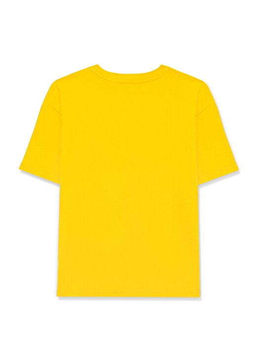 Mavi Baskılı Sarı Erkek T-Shirt SMILEY BASKILI TİŞÖRT Yellow 2