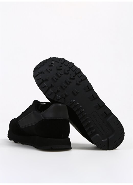 Armani Exchange Siyah Erkek Deri Sneaker XUX083XV263 4