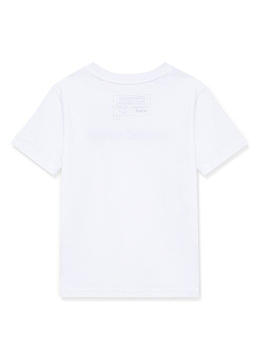 Mavi Baskılı Beyaz Erkek T-Shirt MAVİSTANBUL BASKILI TİŞÖRT White 2