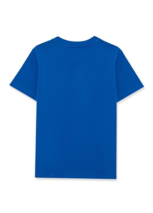 Mavi Baskılı Mavi Erkek T-Shirt BATMAN BASKILI TİŞÖRT Blue 2