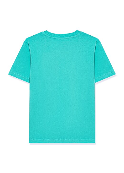 Mavi Baskılı Yeşil Kız Çocuk T-Shirt MAVİ LOGO TİŞÖRT Green 4
