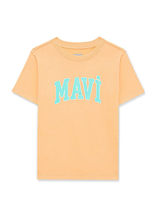 Mavi Baskılı Pembe Kadın T-Shirt MAVİ LOGO TİŞÖRT Pink 1