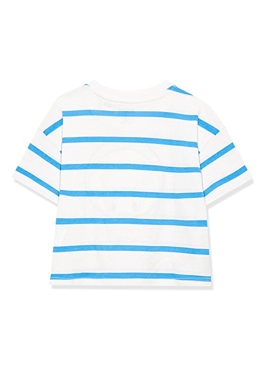 Mavi Mavi Kız Çocuk T-Shirt TWEETY BASKILI CROP TİŞÖRT Blue 2
