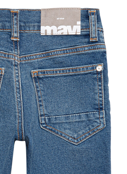 Mavi  TOM Lt Blue Normal Bel Açık Mavi Erkek Çocuk Denim Pantolon 4