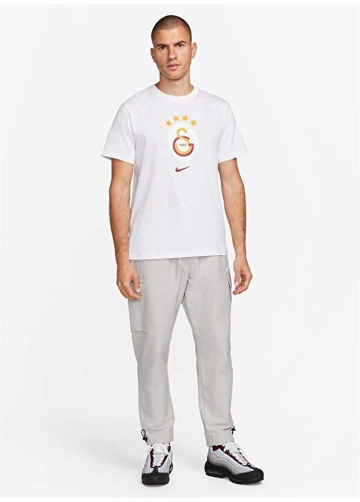 Nike Beyaz Erkek Galatasaray T-Shirt FJ7382-100 GS ZLS M NK CREST CLUB T 1