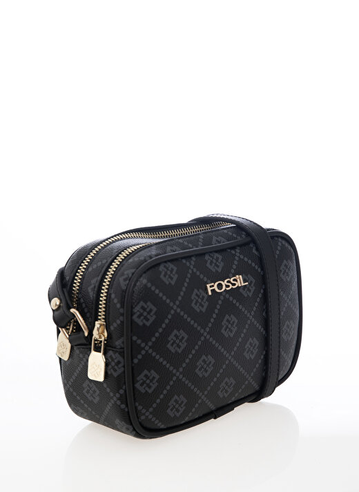 Fossil Siyah Kadın 19x13x8 cm Çapraz Çanta 05FM24Y1001  3