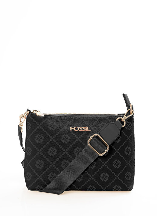 Fossil Siyah Kadın 21x15x8 cm Çapraz Çanta 05FM24Y1002  2