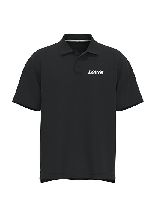 Levis Düz Siyah Erkek Polo T-Shirt A9441-0002_GRAPHIC VINTAGE FIT POLO 1