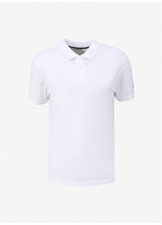Levis Düz Beyaz Erkek Polo T-Shirt A9451-0000_THE STANDARD POLO BRIGHT 1