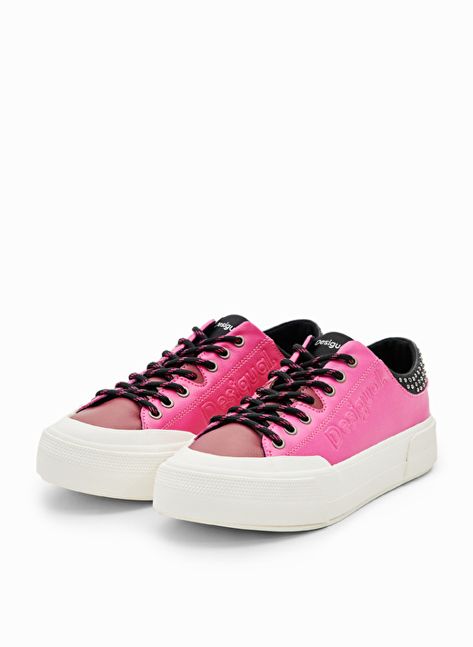 Desigual Pembe Kadın Sneaker 23WSKP153002  4