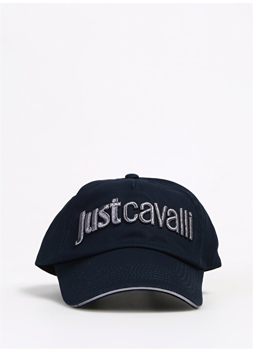 Just Cavalli Mavi - Gri Erkek Şapka 75QAZK30 1