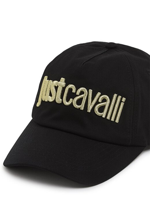 Just Cavalli Siyah - Altın Erkek Şapka 75QAZK30 1