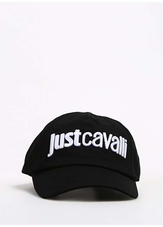 Just Cavalli Siyah - Beyaz Erkek Şapka 75QAZK30 1