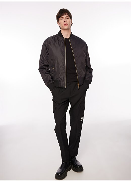 Versace Jeans Couture Siyah Erkek Mont 75GASD07CQD20899 3