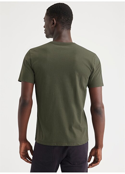 Dockers Yuvarlak Yaka Yeşil Erkek T-Shirt A1103-0251 2