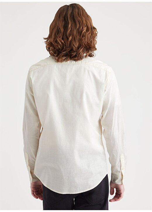 Dockers Slim Fit Gömlek Yaka Beyaz Erkek Gömlek A4253-0036 2