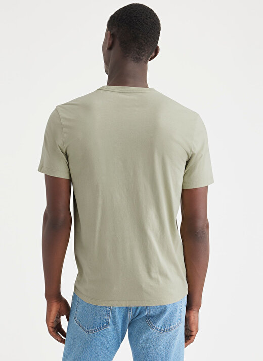 Dockers Yuvarlak Yaka Yeşil Erkek T-Shirt A1103-0247 2