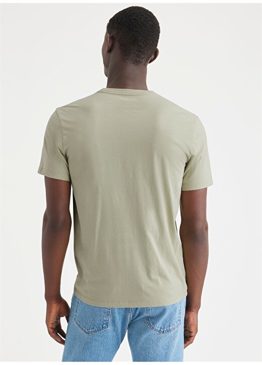 Dockers Yuvarlak Yaka Yeşil Erkek T-Shirt A1103-0247 2