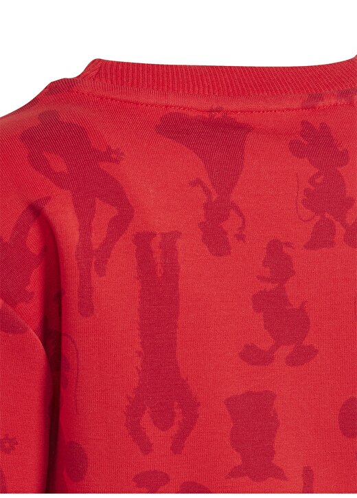 Adidas Desenli Kırmızı Erkek Eşofman Takımı IN7291-LK DY 100 JOG 4