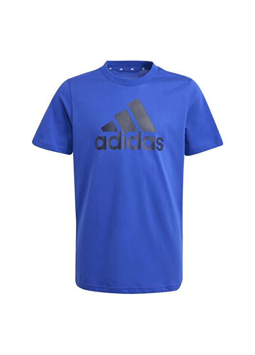 Adidas Düz Mavi Erkek T-Shirt IJ6264-U BL TEE 1